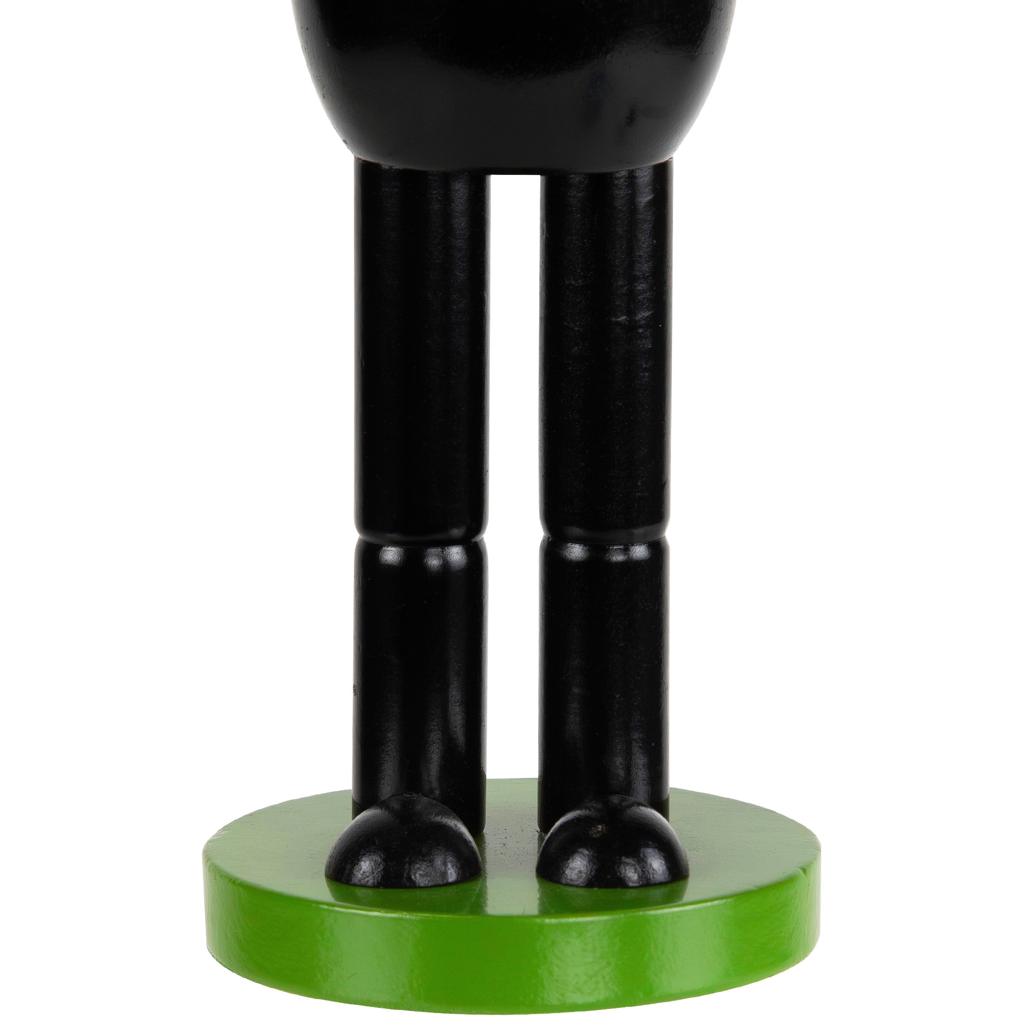 Frankenstein's Monster Nutcracker Halloween Figure - 10.5" - Green and Black